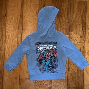 Toddler spider man hoodie
